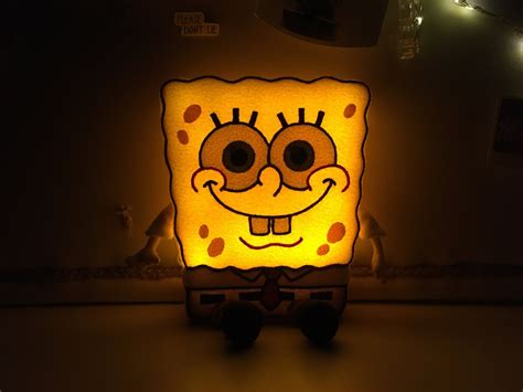 Night Light For Kidsroom Spongebob Squarepants Etsy