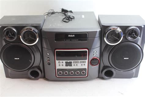 Rca Rs2652 5 Disc Changer Stereo Property Room