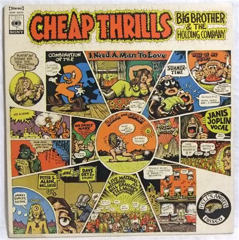Janis Joplinbig Brother And The Holding Company Cheap Thrills Lp