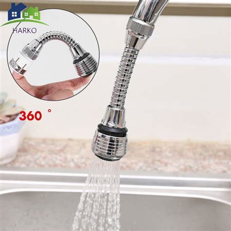New Kitchen Faucet Shower Head Anti Splash Universal 360 Degree Rotary Faucet Filter Water Tap