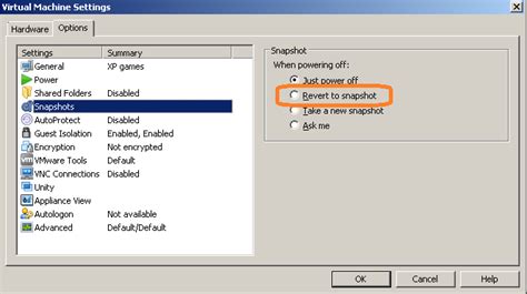 Windows VMWare Player Does Not Save Changes In Guest Operating System Super User