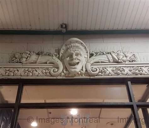 Mascaron élément Architectural Théâtre Laurier Regent Theatre