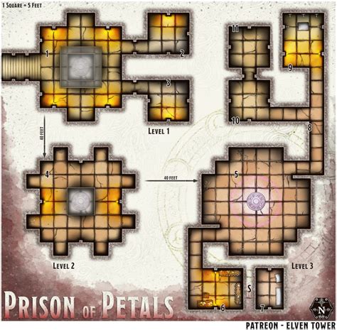 Dnd 5e Prison Map