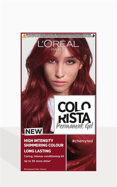 Loreal Colorista Cherry Red Hair Dye Permenant Prettylittlething