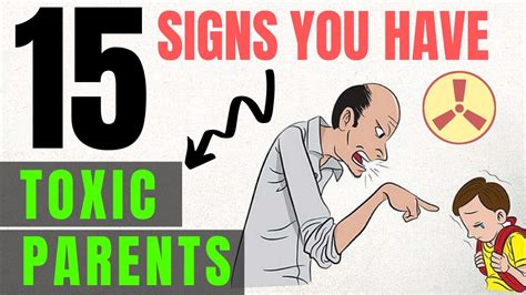 15 Signs You Have Toxic Parents Toxic Parents To Their Children Youtube