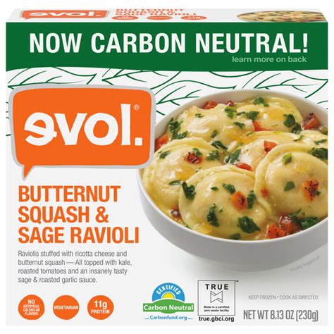 Save On Evol Butternut Squash And Sage Ravioli Order Online Delivery Giant