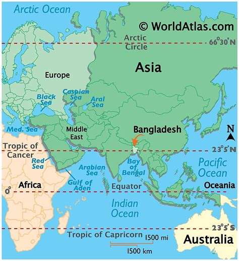 Mapas De Bangladés Atlas Del Mundo