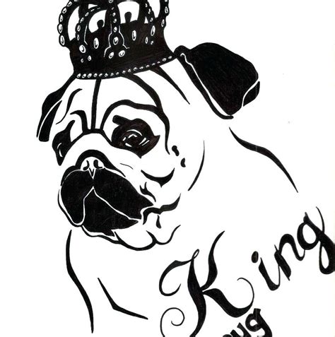 Puppy dog pals coloring pages. Pug Line Drawing | Free download on ClipArtMag