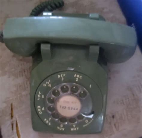 Rotary Telephone Vintage Bell Systems Western Electric Model 500 G 3