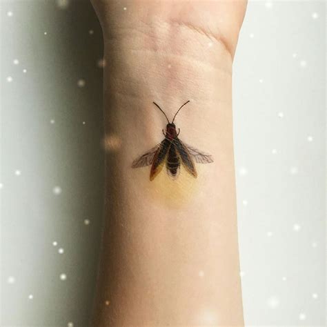 Lightning Bug Tattoo Bug Tattoo Firefly Tattoo Insect Tattoo