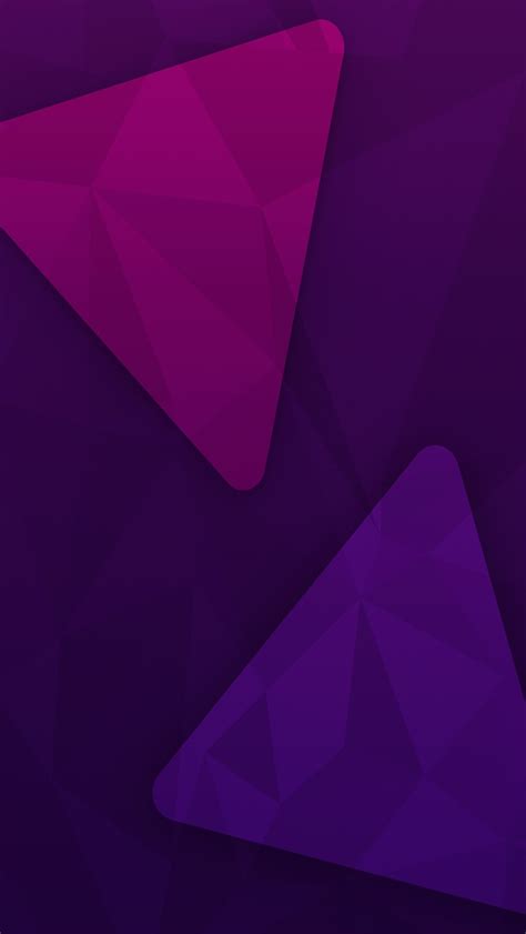 Purple Geometry Triangle Iphone Wallpapers Free Download