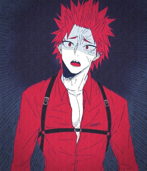 Villain Kirishima Eijirou Anime Bebe Anime Novios Personajes De Anime