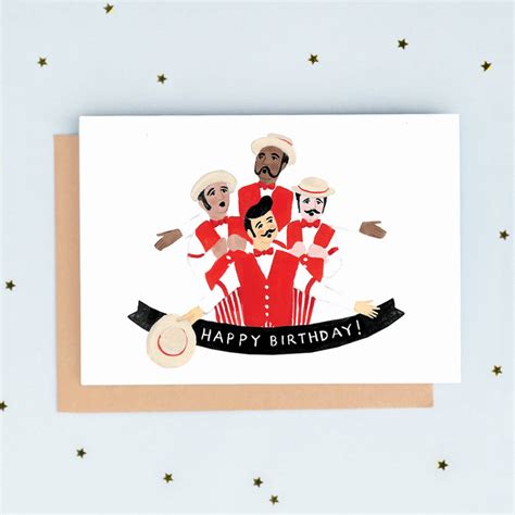 Barbershop Birthday Card By Jade Fisher