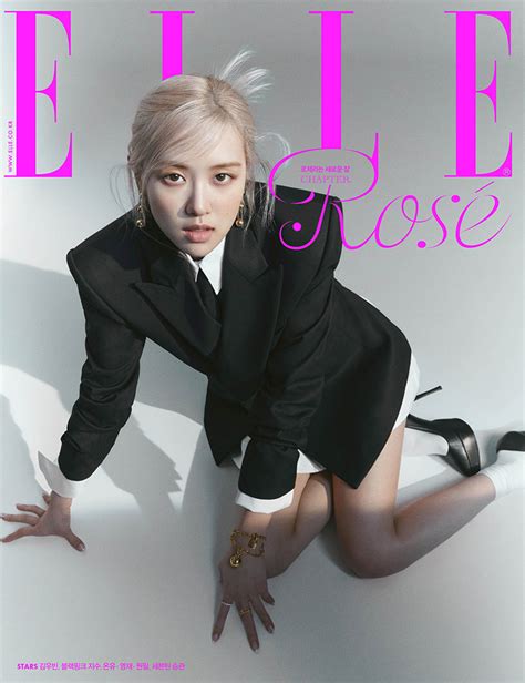 Blackpink Rosé For Elle Korea Magazine June Issue Kpopmap