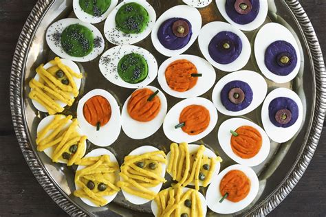 Halloween Deviled Eggs Recipe Easy The Kitchn