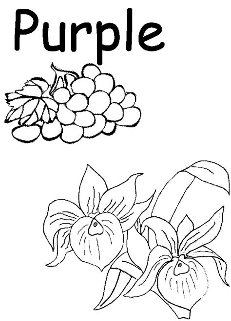 Coloring Pages For Colors Coloring Home