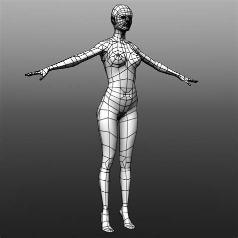 D Scanned Female Character Collection Telegraph