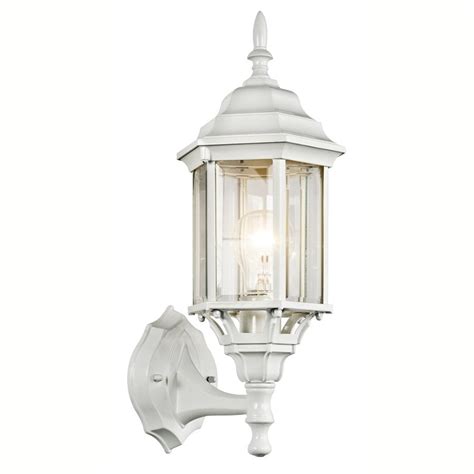 Shop Kichler Chesapeake 17 In H White Outdoor Wall Light At