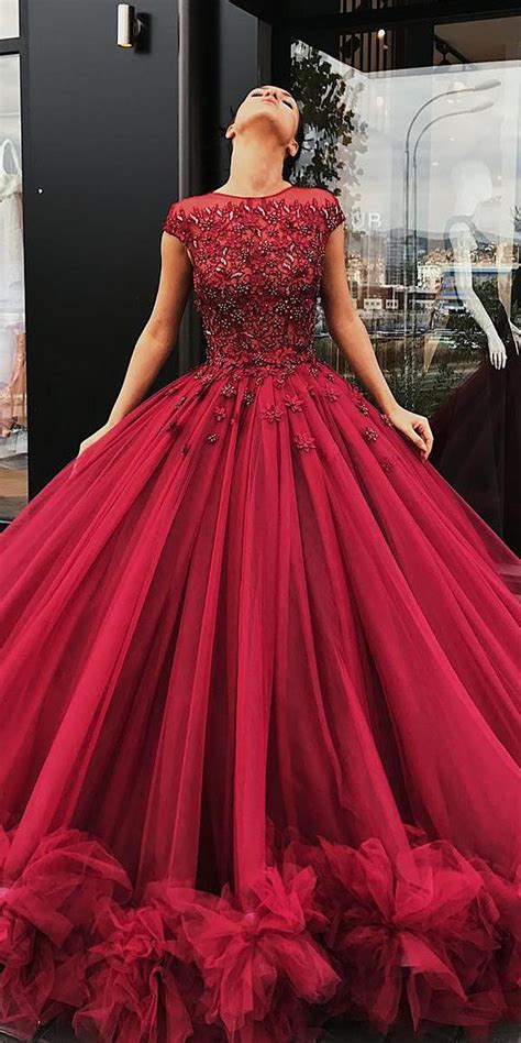 12 Your Lovely Red Wedding Dresses Wedding Dresses Guide