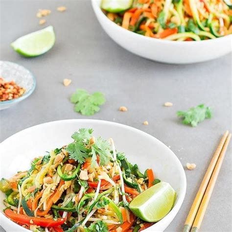 Easy And Healthy Pad Thai Zoodles As Easy As Apple Pie