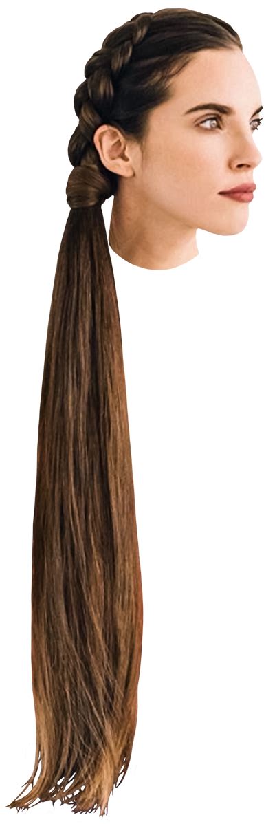 Girl Hair Brunette Braid Super Long 1 By Pngtransparency On Deviantart