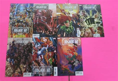 Avengers X Men Eternals Judgment Day 123456 And Omega Comic