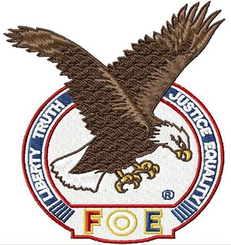 Fraternal Order Of Eagles Foe Embroidery Designs Machine Embroidery