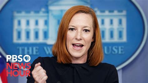 Watch Jen Psaki Holds White House News Briefing Youtube