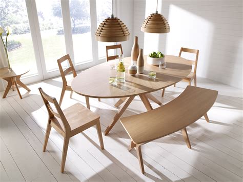 Plastic, metal and other types of dining chairs and concrete tables offer a super clean look for your space and give you a wonderful way to showcase vibrant food and host friends and family. Solid White Oak Veneer Oval Dining Table and Chair Set ...