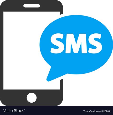 Phone Sms Icon Royalty Free Vector Image Vectorstock