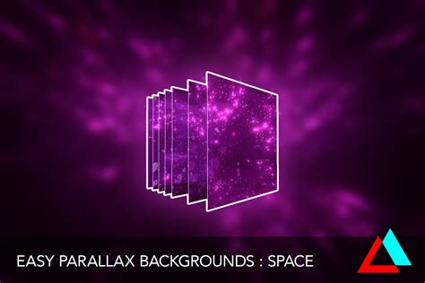 Easy Parallax Backgrounds Space Particleseffects Unity Asset Store