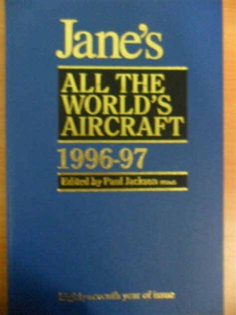Janes All The Worlds Aircraft 1996 97 9780710613776