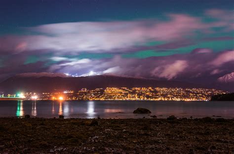 Spectacular Northern Lights Display Over Metro Vancouver Last Night