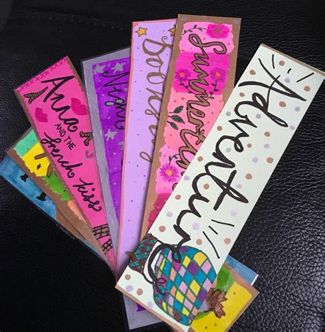 Diy Bookmarks Pretty Little Memoirs A Young Adult Book Blog