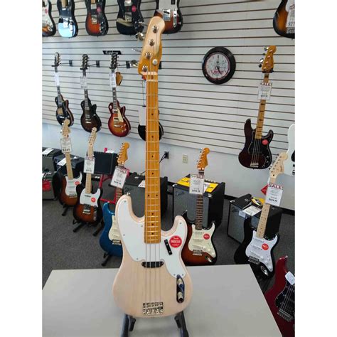 Squier Classic Vibe 50 S Bass White Blonde Jim Laabs Music Store