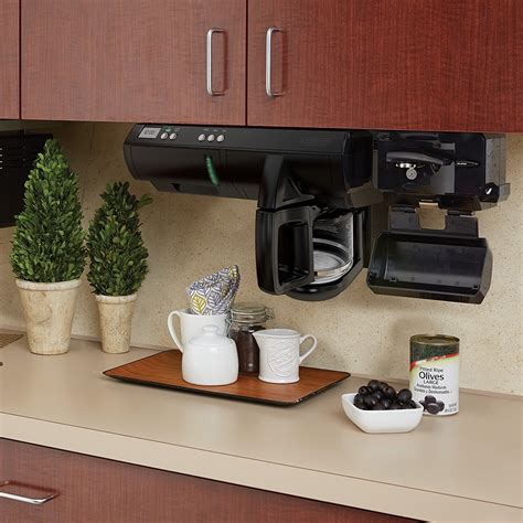 Bulky coffee maker stealing too much counter space? Need an under the cabinet coffee maker? Black and Decker ...