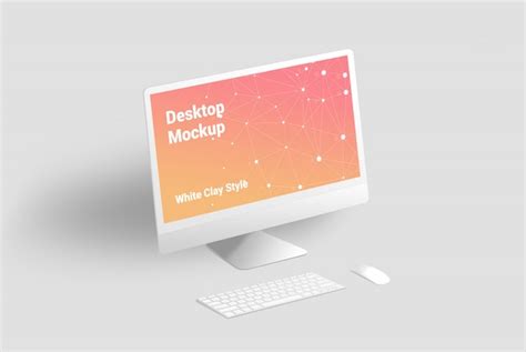 Premium Psd Desktop Mockup