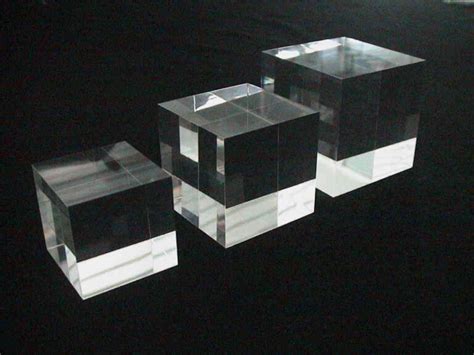 Solid Acrylic Cubes Plasticmart