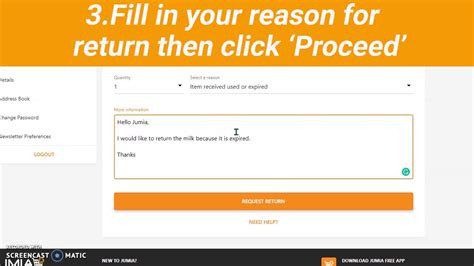 How To Return Your Order On Jumia Youtube