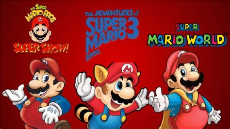 Super Mario Television Adaptations All Title Cards Youtube