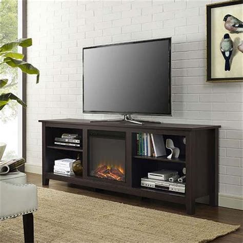 Top 10 best electric fireplace tv stands for 2019. Walker Edison 70 inch TV Stand with Electric Fireplace ...
