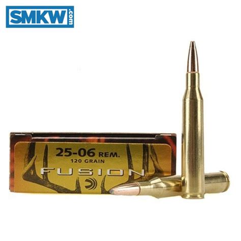 Federal Fusion 25 06 Rem 120 Grain Fsp 20 Rounds Smkw