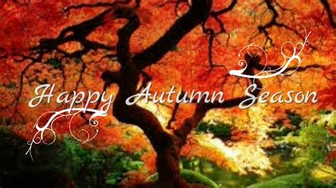 Happy Autumn Season Wishesgreetingssmssayingsquotese Card