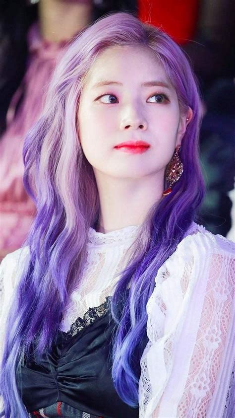 Female Idols Who Look Splendid In Purple Hair Allkpop