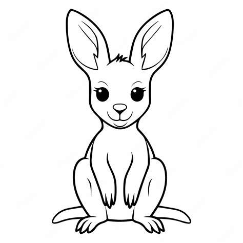 Kangaroo Coloring Page