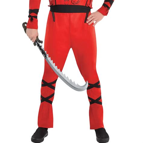 Mens Red Ninja Costume Party City Canada