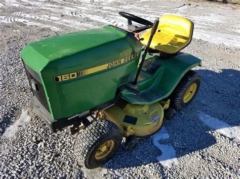 1988 John Deere 160 Lawn Tractor Bigiron Auctions All In One Photos
