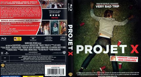 Jaquette Dvd De Projet X Blu Ray Cinéma Passion