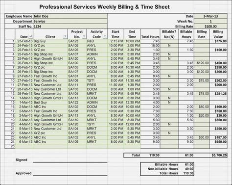 Seven Timesheet Invoice The Invoice And Form Template Intended For