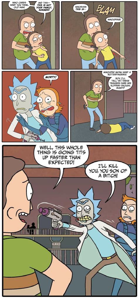 Rick And Morty Comic Strip